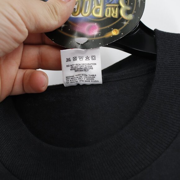 NWT Vintage 1996 The 3rd Rock shirt Mens M From The Sun Black Solar System TV - Picture 6 of 11